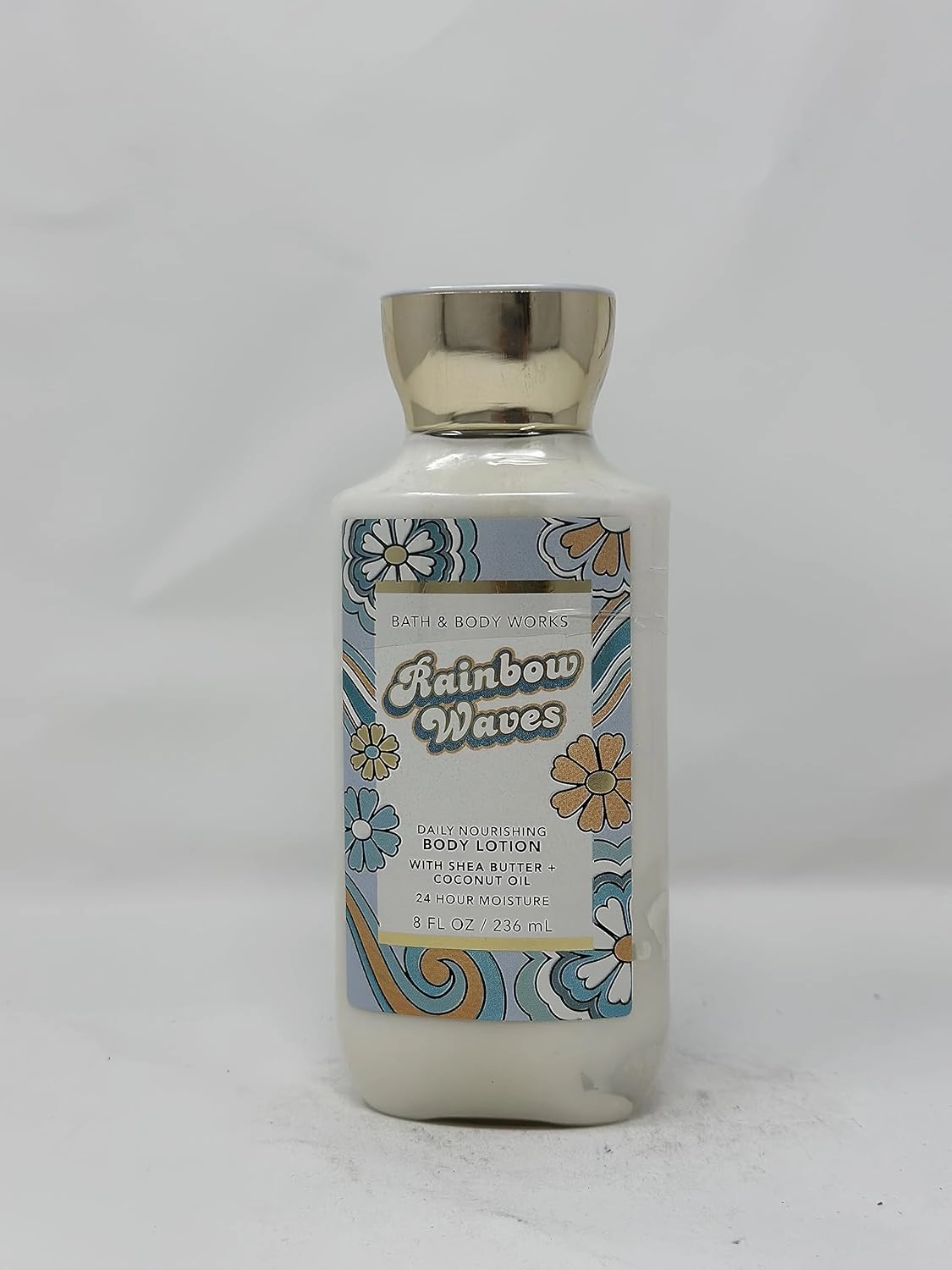 Rainbow Waves 24 hour Moisture Body Lotion (Shea Butter   Coconut Oil) 8 fl oz/ 236 mL