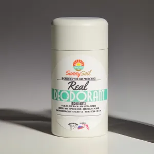 REAL & Natural Body Deodorant made with Grass Fed Tallow, Magnesium, & Shea Butter for Men & Women - Aluminum, Phthalate, & Paraben Free - Woodland Harmony (2oz)