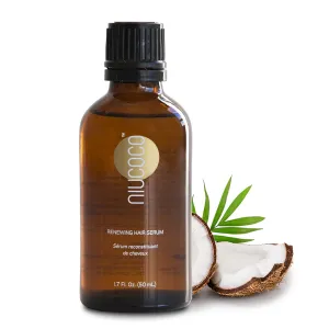 Renewing Coconut Oil Hair Serum, Nourishing Hair Oil for Split Ends, Color and Heat Damage, 1.7 fl oz, 50 ml