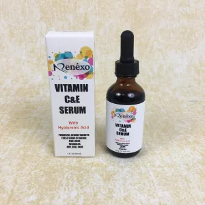 Renexo Beauty Serums Niacinamide Serum – Anti-Aging, Brightening, and Firming Under Eye Formula with Peptides & Retinol, 2oz / 60ml