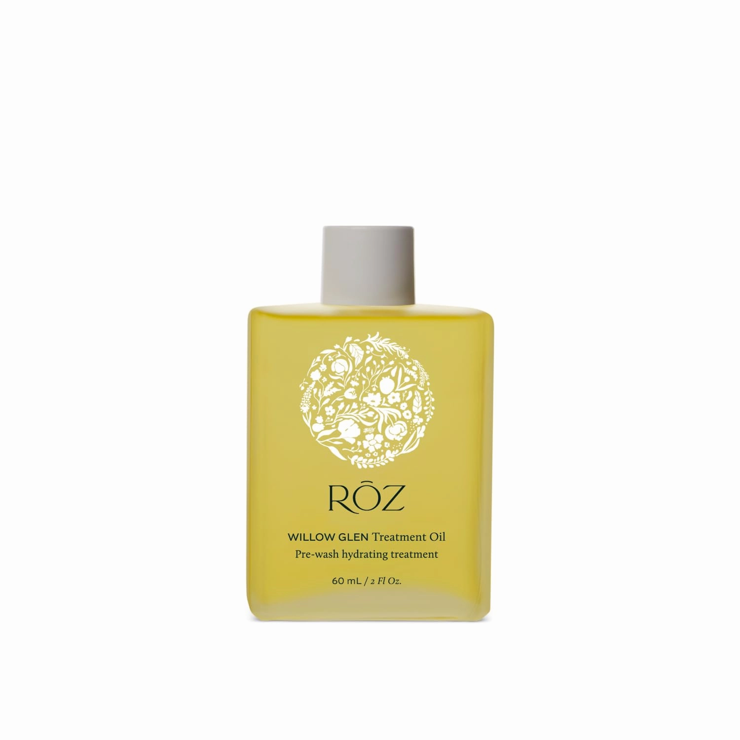RŌZ Willow Glen Treatment Oil - Multi-Purpose, Organic Vegan Nourishing Oil for Hair, Scalp & Body, Vegan, Cruelty Free, 2 Fl. Oz. / 60 Ml