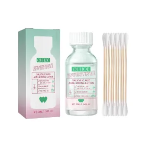 Salicylic Acid Acne Lotion 1.06Oz - Gentle Pore Minimizing Moisturizer for Breakout-Prone Skin, Oil-Free Non-Comedogenic Formula with Hydrating Complex