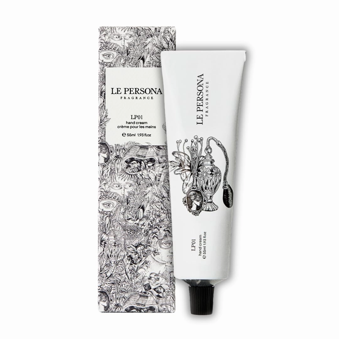 Scented Hand Cream For Women By Perfumers - Anti Wrinkle, Brightening, Non-Greasy Moisturizer - Luxury Korean Hand Cream For Gift 1.9oz/55ml (1.93 fl oz, LP01 Mystic Rose)