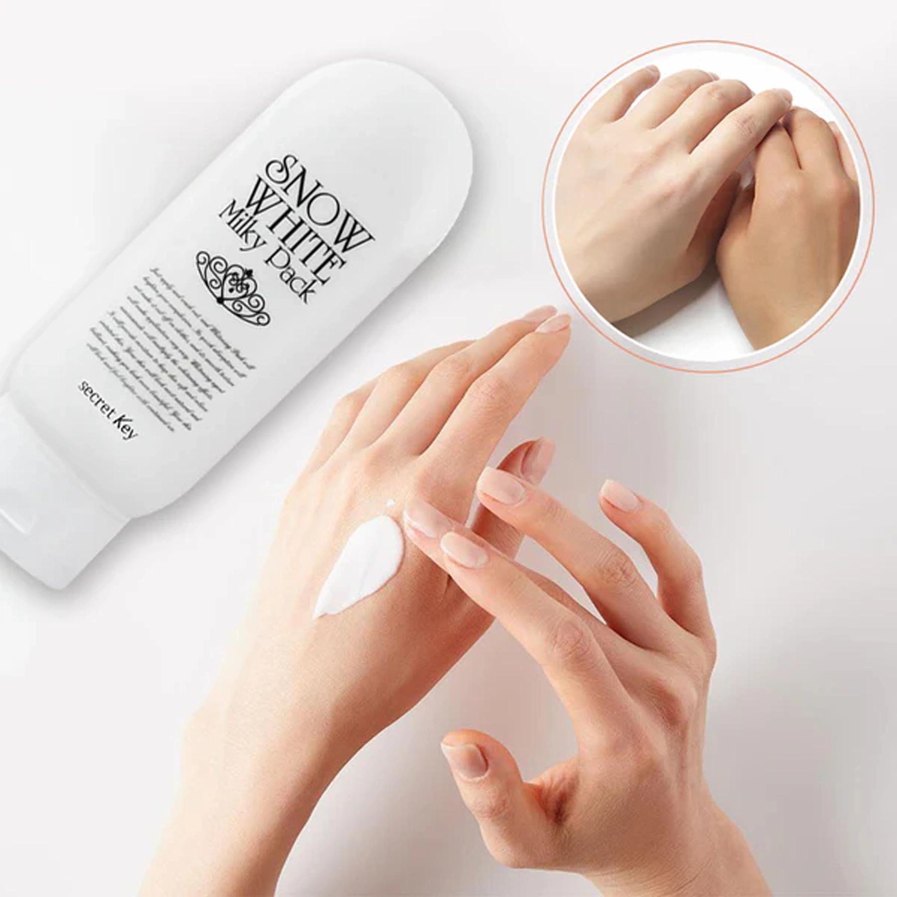 Secret Key Snow White Milky Pack - 200g