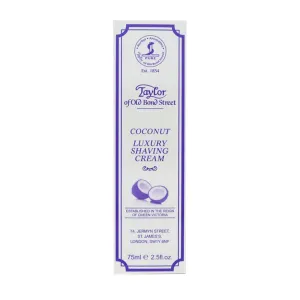 Shaving Cream 75ml Tube Coconut