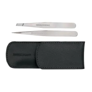 Silver Petite Tweezer Duo