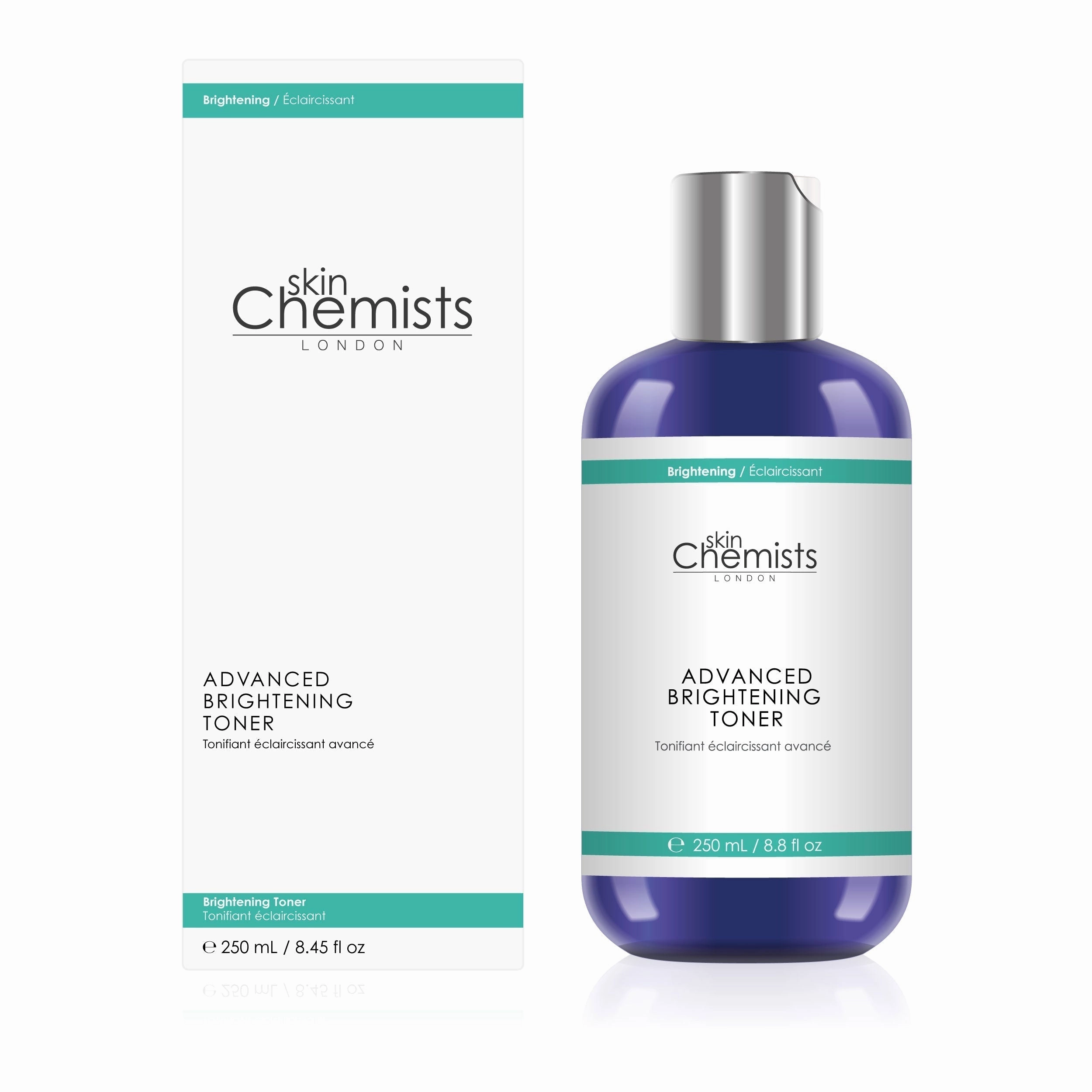 skinChemists Advanced Brightening Toner 250ml Twin Value Savings Pack