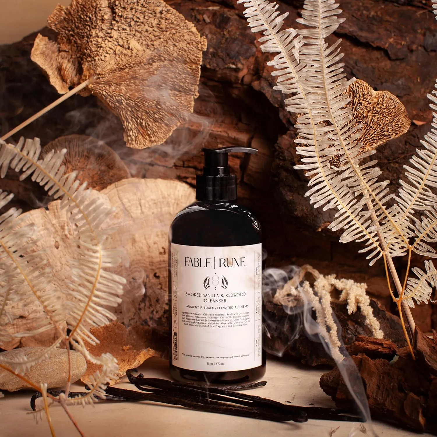 Smoked Vanilla & Redwood Body Cleanser, 16 oz