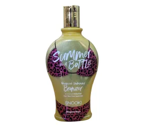 Snooki Summer in a Bottle Advanced Darkening Bronzer Tanning Lotion 12 oz