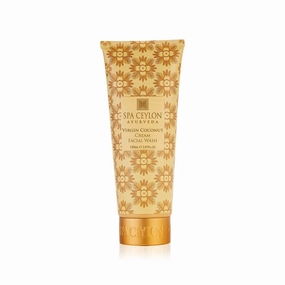 SPA CEYLON VIRGIN COCONUT Cream Facial Wash | Rich & Soft-Foaming | Deep Cleansing | Silicon-Free | 100% Vegetarian | Suitable for all skin types