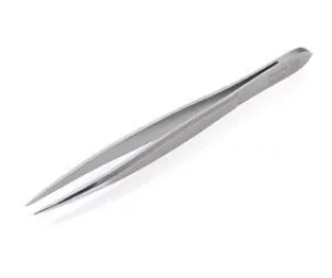 Stainless Steel Toplnox Pointed Tweezers by Niegeloh. Made in Solingen, Germany
