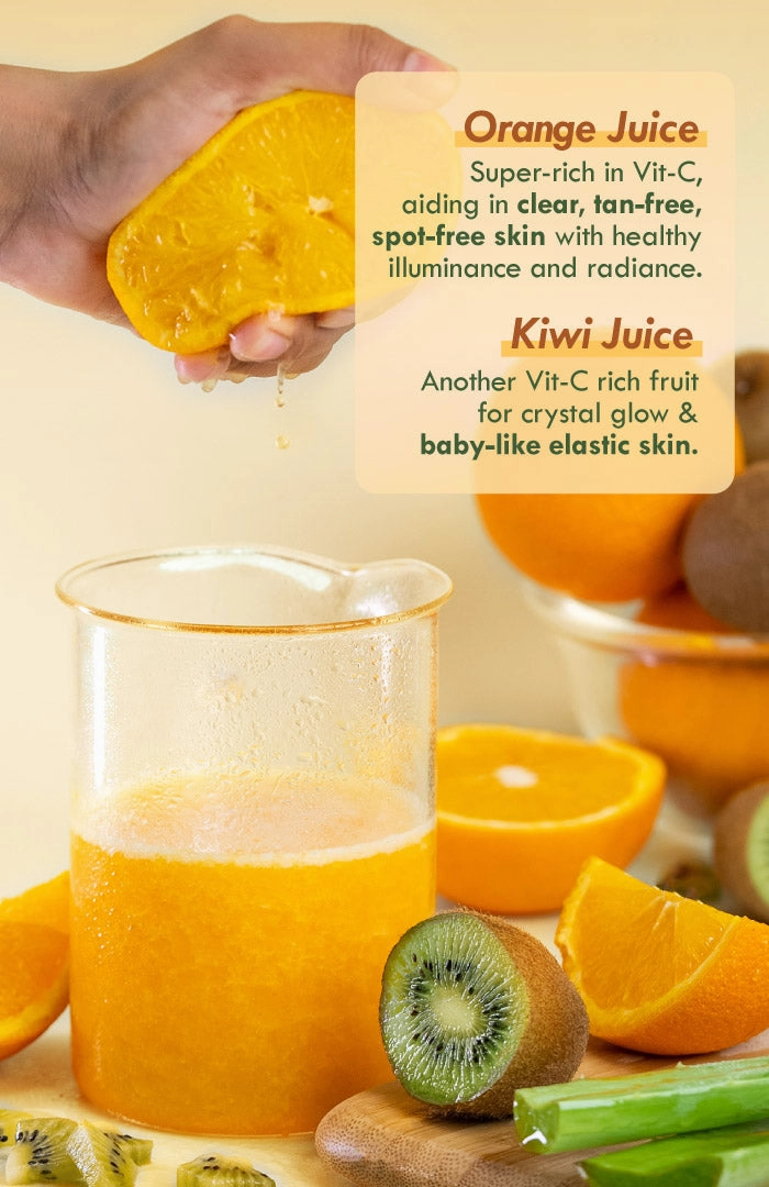 strongFresh Orange Kiwi Vit-C Gel strongbriBrightening  Collagen Boosti