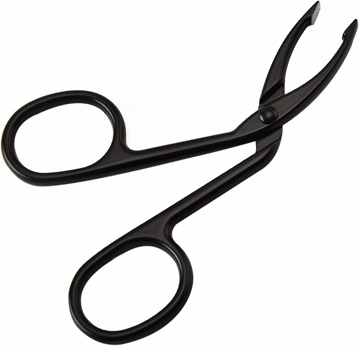 TEMKIN Tweezers Stainless Steel Elbow Eyebrow Pliers Clip Scissors Tweezers Straight Pointed Professional Eyebrow Plucking Makeup Beauty Tools Tweezers
