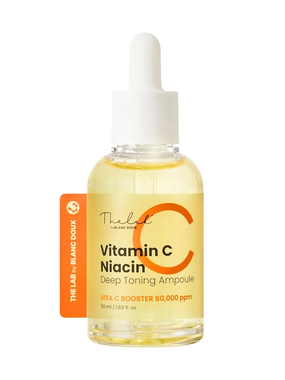 THE LAB by BLANC DOUX Vitamin C Niacin Serum | Brightening Serum with Vitamin C & Niacinamide | Lightweight Daily Toning Ampoule for Sensitive Skin | Korean Skincare