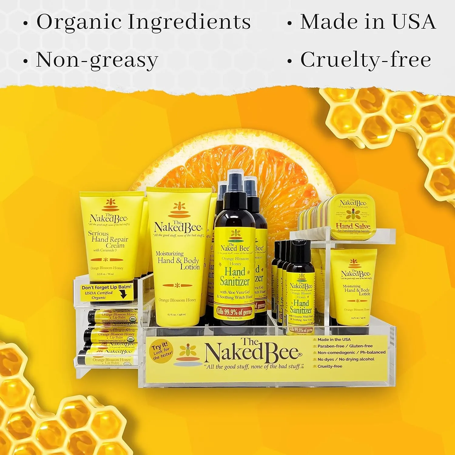 The Naked Bee Nourishing Body Lotion for All Skin Types (6.7 oz) Moisture Replenishing Lotion for Dry Skin with Cococnut & Honey