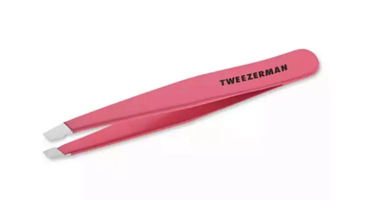 Tweezerman Slant Tweezer Geranium 1230-RFC12