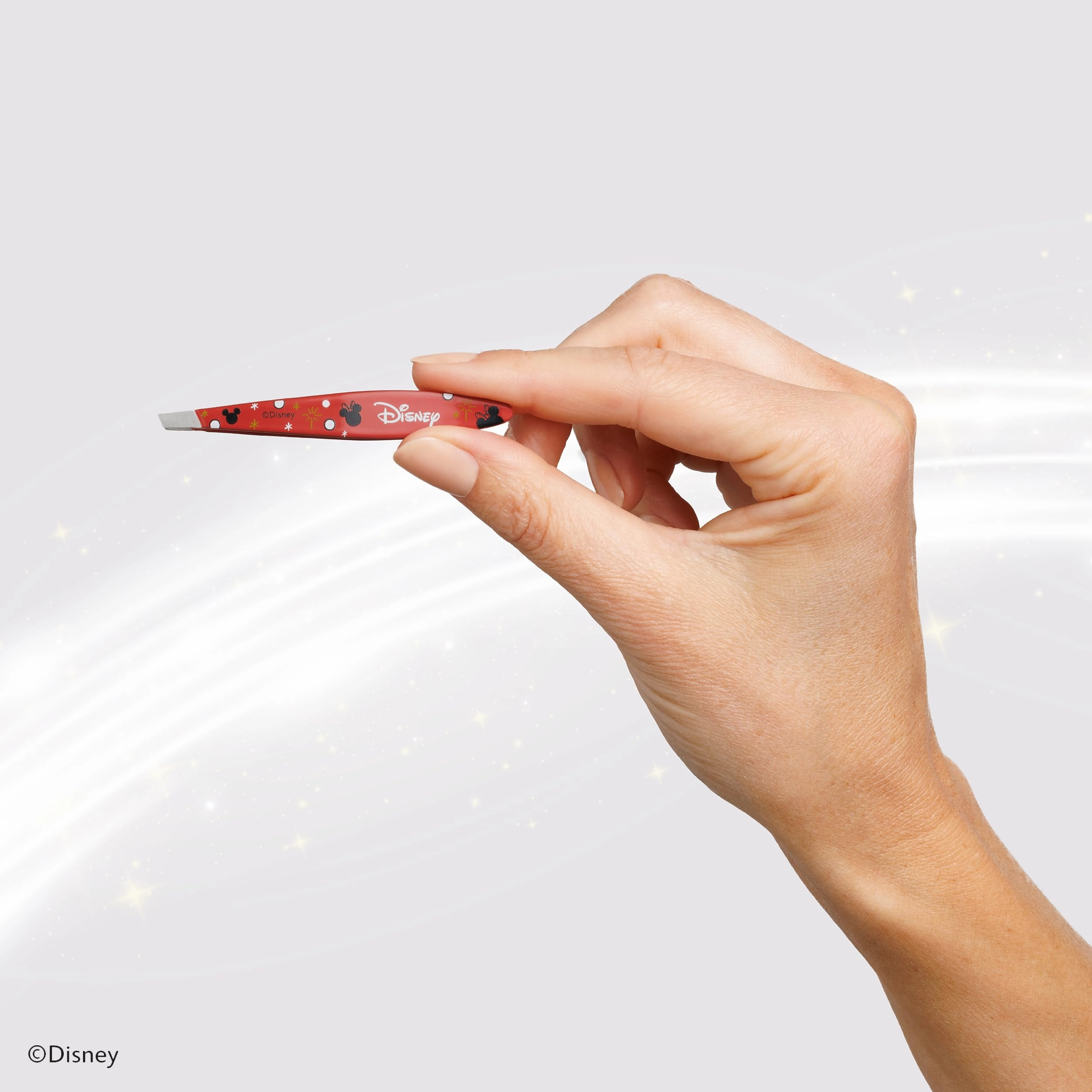 Tweezerman Magic All Around Mini Slant Tweezer - Tweezers for Eyebrows, Travel Tweezers for Eyebrows, Facial Hair, Ingrown Hair