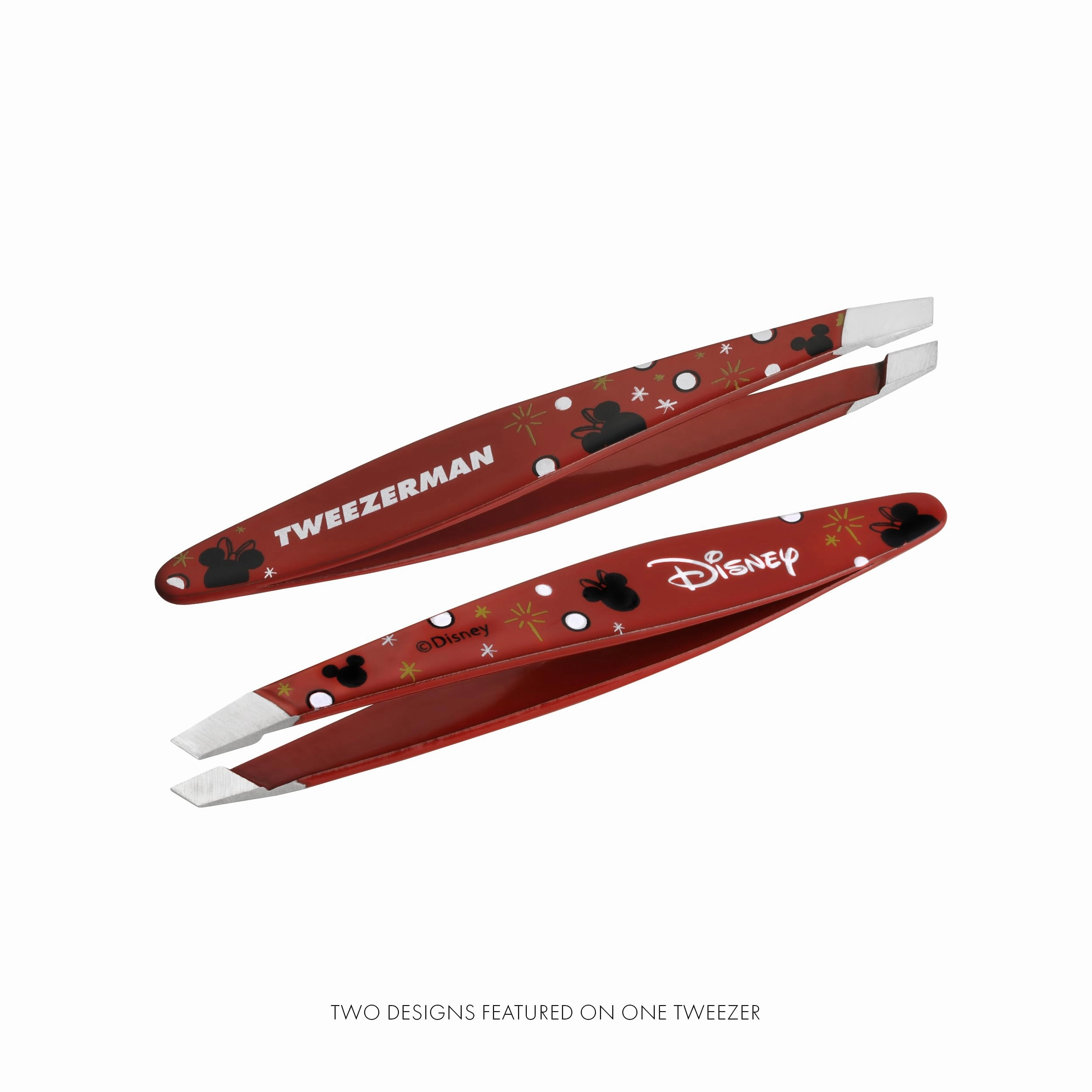 Tweezerman Magic All Around Mini Slant Tweezer - Tweezers for Eyebrows, Travel Tweezers for Eyebrows, Facial Hair, Ingrown Hair