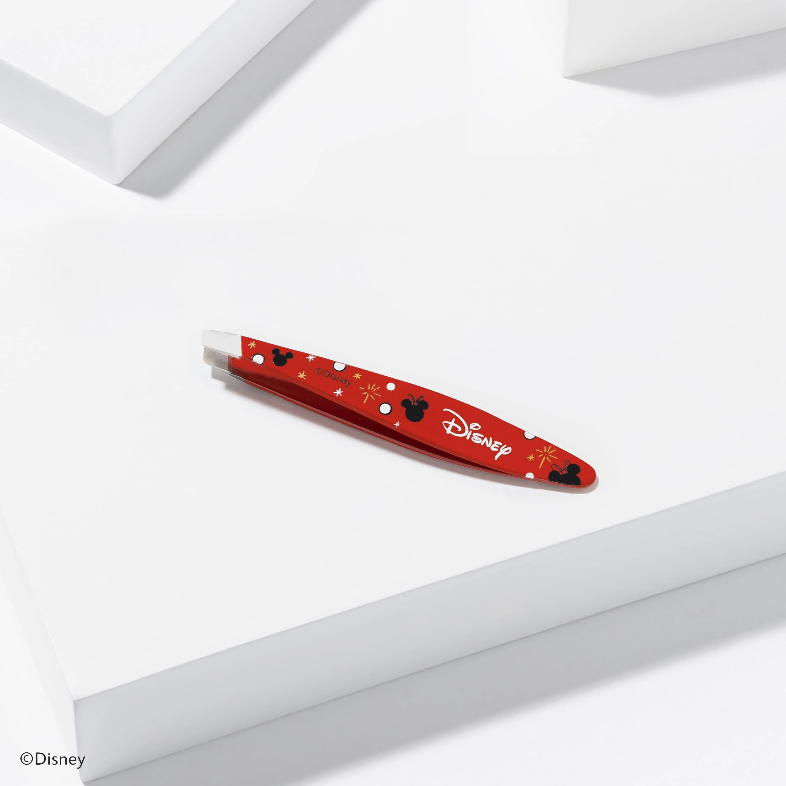 Tweezerman Magic All Around Mini Slant Tweezer - Tweezers for Eyebrows, Travel Tweezers for Eyebrows, Facial Hair, Ingrown Hair