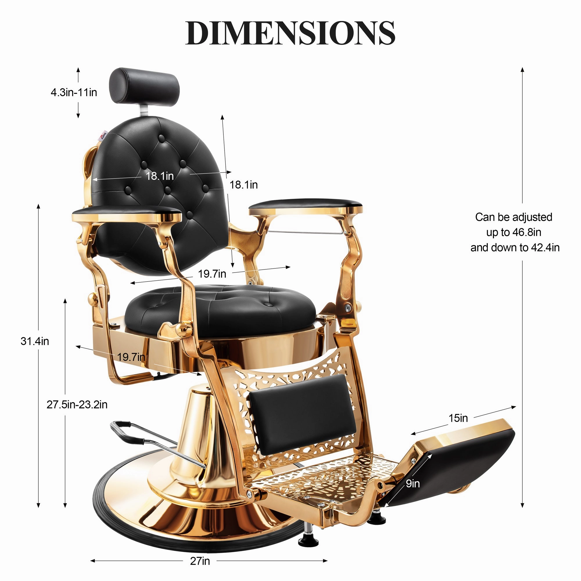Vintage Barber Chair BS-77