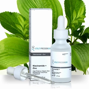 Vitality Precision Skin Niacinamide  Zinc High potency brightening and pore reduction