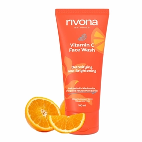Vitamin C brightening face wash - Vitamin C cleanser for Deep clean, oily and normal skin Vegan, Paraben free 3.4 OZ