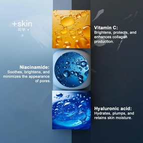 Vitamin C, Niacinamide and Hyaluronic Acid Wash