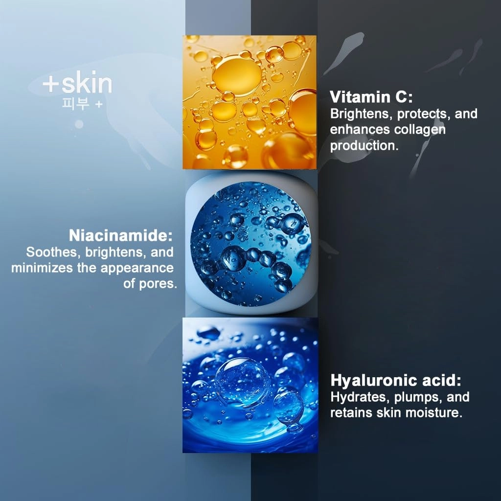 Vitamin C, Niacinamide and Hyaluronic Acid Wash