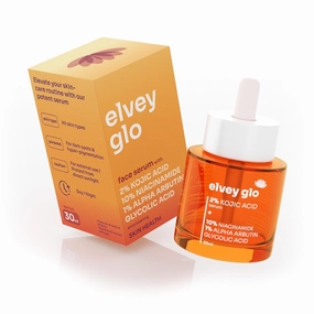 WF Glo Face Serum with Kojic Acid, Niacinamide, Alpha Arbutin, 30ml