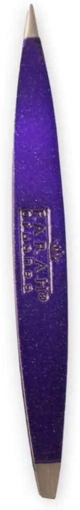 Z-Tweeze Professional Stainless Steel Dual Ended Precision Tweezers - Aurora Collection (Purple Rain)