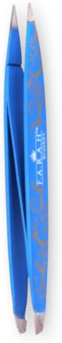 Z-Tweeze Professional Stainless Steel Dual Ended Precision Tweezers- Gold Collection (Golden Skies)