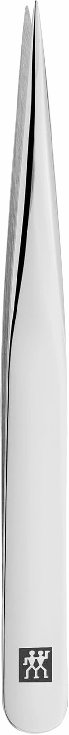 ZWILLING tweezers eyebrow tweezers stainless steel with precision stainless steel tip,CLASSIC INOX, silver