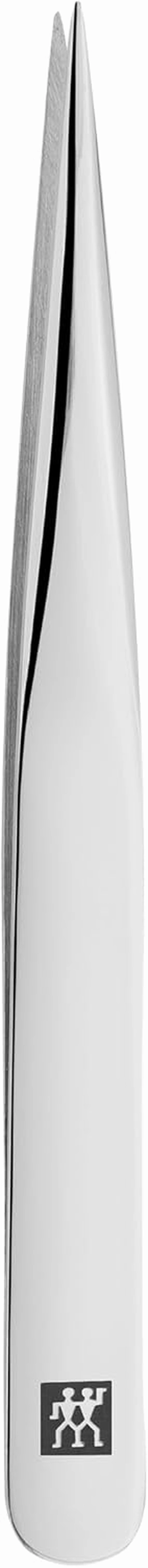 ZWILLING tweezers eyebrow tweezers stainless steel with precision stainless steel tip,CLASSIC INOX, silver